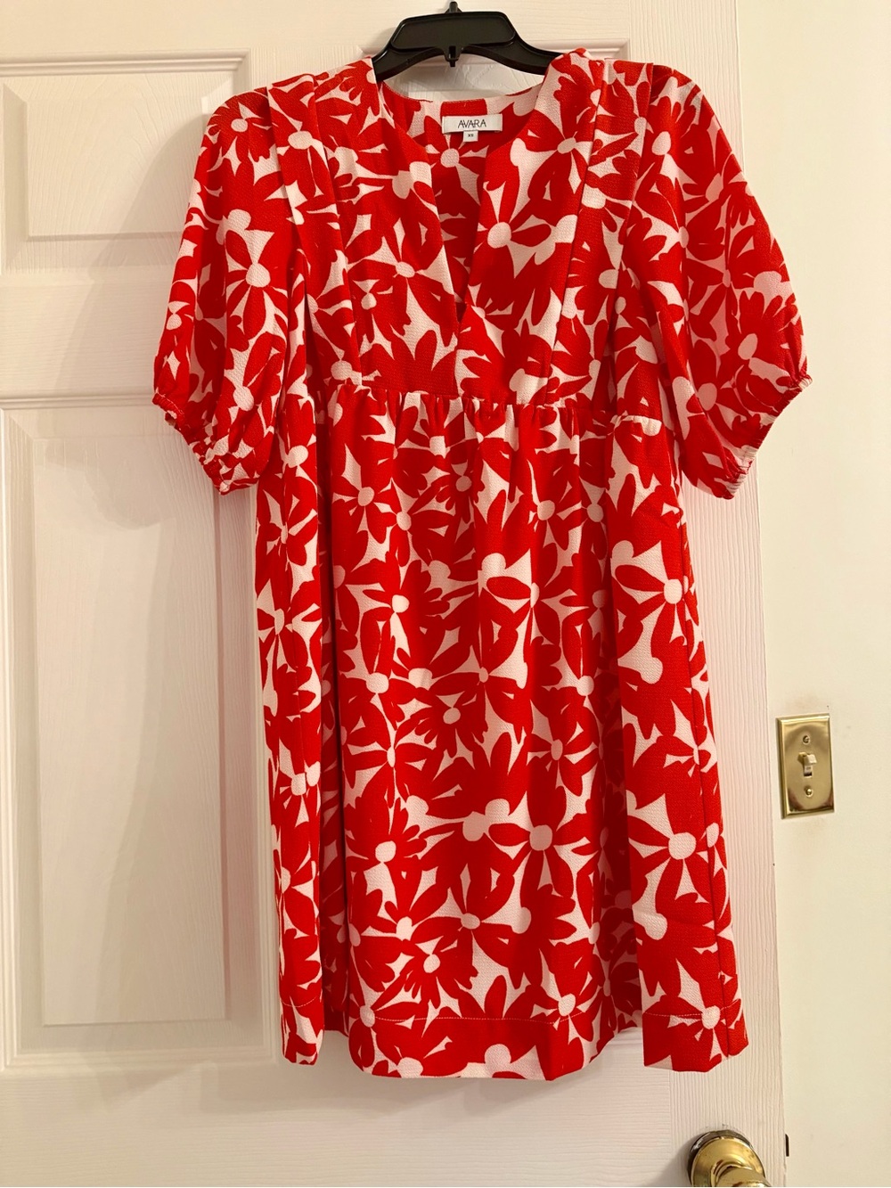 AVARA floral orange dress XS